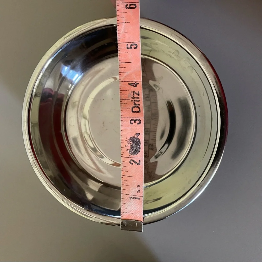 Pair of dog food/water bowls
